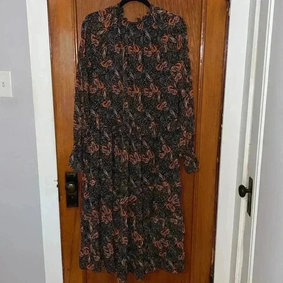 Scoop Women’s Tiered Midi Dress U8 - Picture 2 of 7